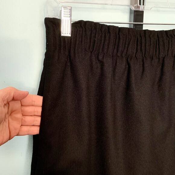 J. Crew Black City Wool Skirt Size 4 - Picture 3 of 6